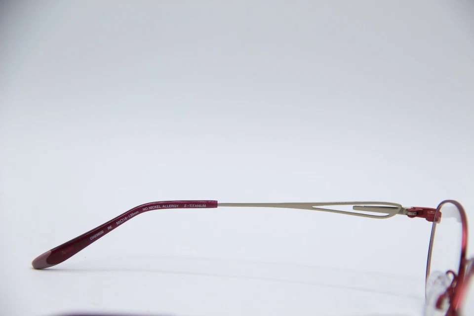 NUEVAS GAFAS ENCANTADORAS PERFECTAS CONFORT CH29600 ROJAS AUTÉNTICAS 50-18 Foto 3 de 4