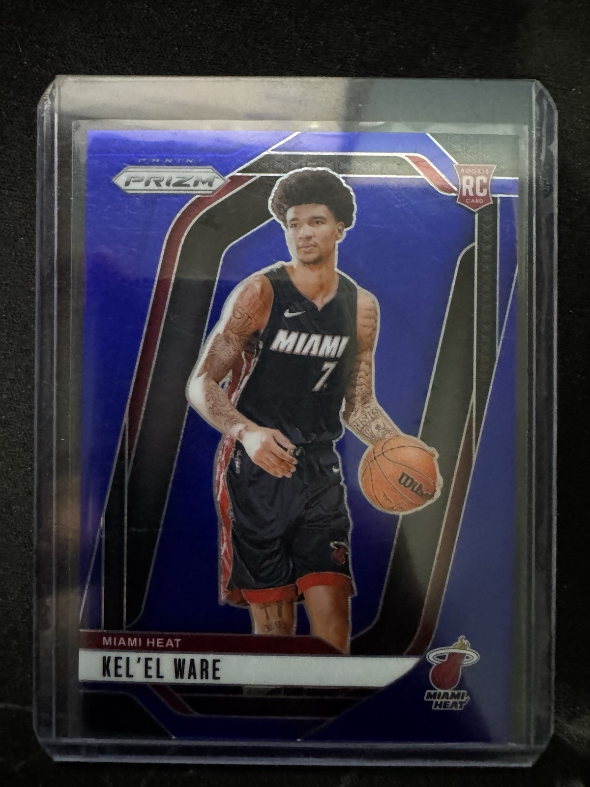 2024-25 Panini Prizm - Kel'el Ware #248 Blue Prizm /199 (RC)
