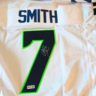 Geno Smith Signed Seattle Seahawks #7 Football Jersey PIA Autographed NFL