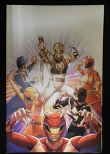 MIGHTY MORPHIN POWER RANGERS 40 E VARIANT COMIC JAMAL CAMPBELL PARROTT 2019 NM