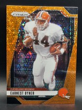2024 Panini Prizm Card #70 Earnest Byner Orange Disco Prizm Parallel 