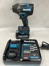 Makita GWT08 40V max XGT Brushless Cordless 4-Speed 1/2" Drive + Battery+charger