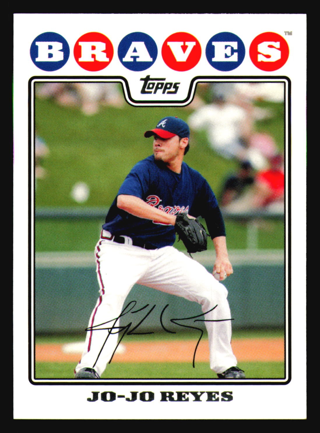 Jo-Jo Reyes 2008 Topps #553 Atlanta Braves