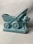 McCoy Pottery “What About Me?” Blue Nursery Planter