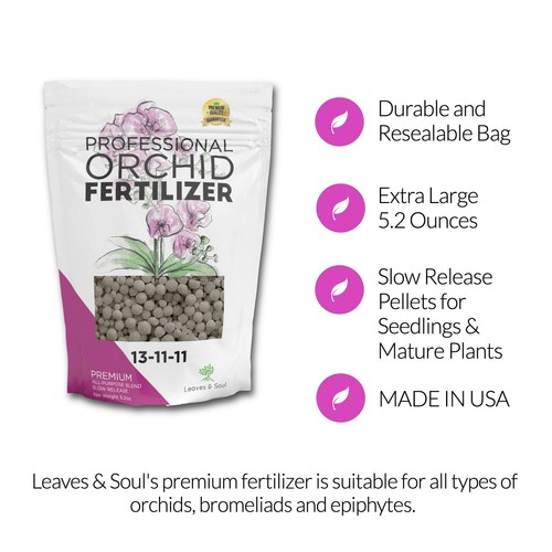 Orchid Fertilizer Pellets |13-11-11 Slow Release Pellets for Seedlings and Ma... - Bild 2 von 7