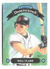 1992 Donruss #DK-2 Will Clark Diamond Kings