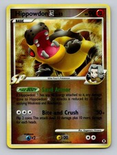 Hippowdon E4 42/111 Uncommon Rising Rivals Pokemon Reverse Holo Lightly Played
