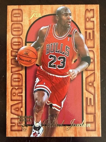 1995-96 Fleer Flair Michael Jordan “Hardwood Leader” #4 of 27