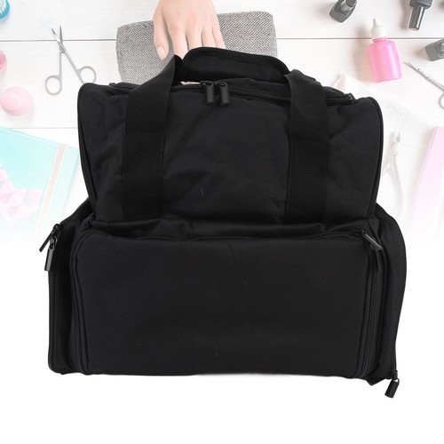 Nail Polish Organizer Bag Large Capacity Holds 70 Bottles Double Layer Nail HR6 - Picture 21 of 24