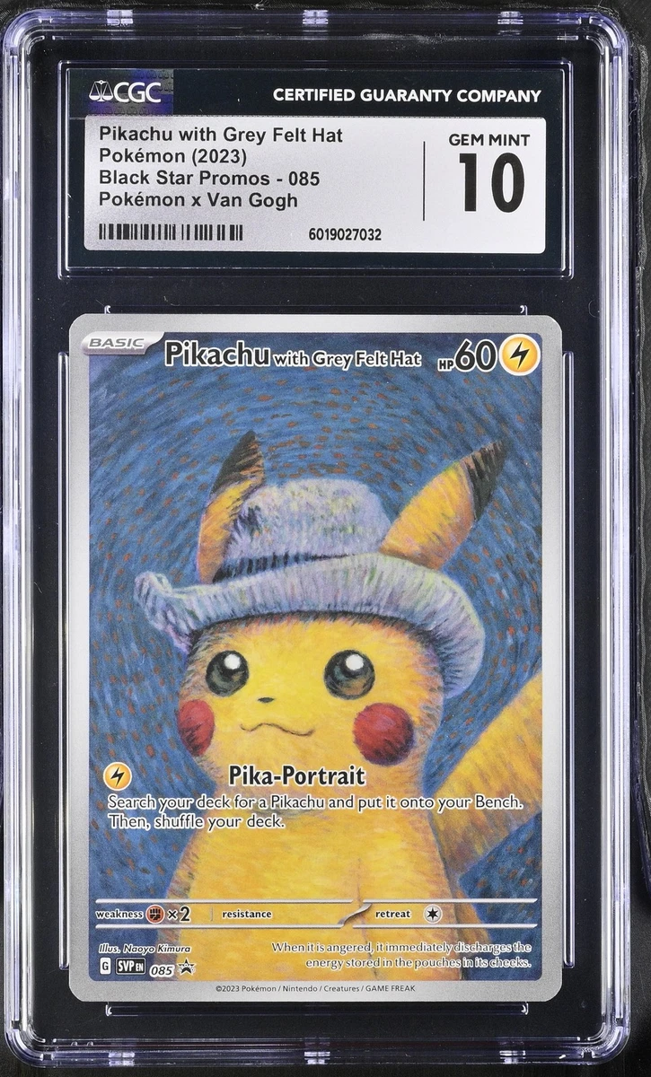 Pikachu with Grey Felt Hat Pokémon TCG Cards for sale | eBay