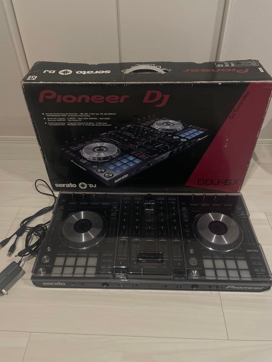 Pioneer DJ DDJ-SX 4-Channel DJ Controller Serato DDJSX Black Used