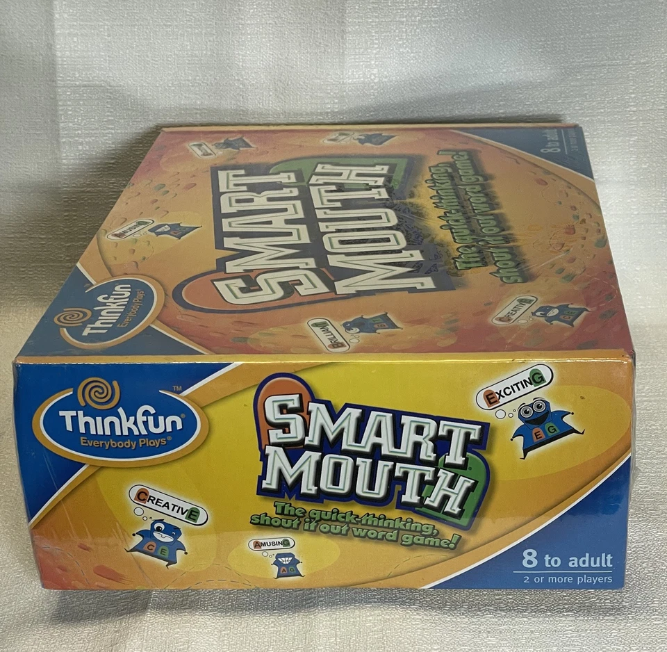 Smart Mouth Word Game Thinkfun Quick Thinking Shout It Out Word Game New Sealed - Image 4 of 4