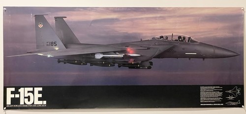 McDonnell Douglas F15E poster