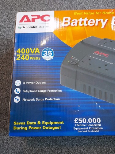 Batterie Backup APC ES Serie 400va 240 Watt verpackt - Bild 2 von 12