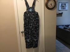 New Arctic Hero Kids' Snow Bib Insulated Waterproof Overalls Size 12-14