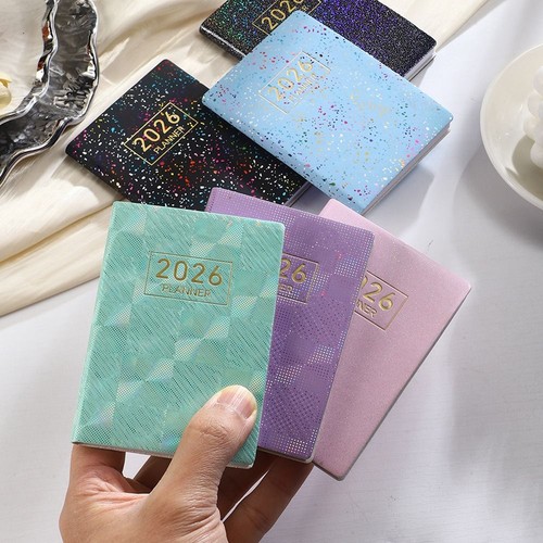 A7 2026 Agenda Book Pocket Notebooks Mini Appointment Book School Office