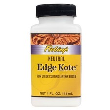 Fiebing's Edge Kote Leather Paint 4 Fl Oz Neutral Dye Semi Gloss Finish