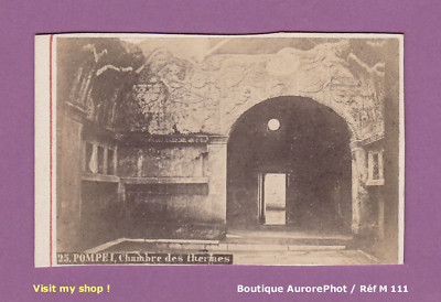Pompei Casa di C.Cornelio Rufo Stampa d'epoca | eBay
