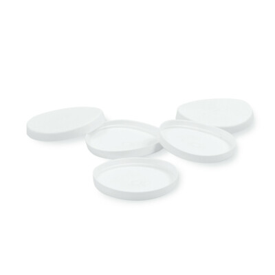 Meditrade Medizinbecherdeckel weiß 750 Stk Deckel Schnappdeckel für 30 ml Becher