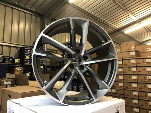 Cerchi in lega 20" RS7 Performance Style pistola metallo lavorato Audi A4 A5 A6 A7 A8 - Foto 8 di 8