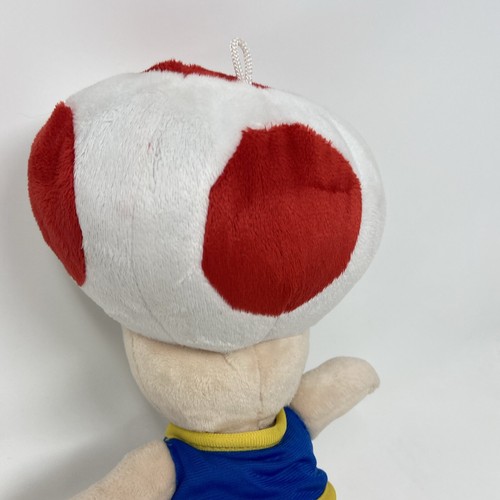 Toad Plush Plushie Stuffed 10" Super Mario 2019 Nintendo Official - Imagen 19 de 20