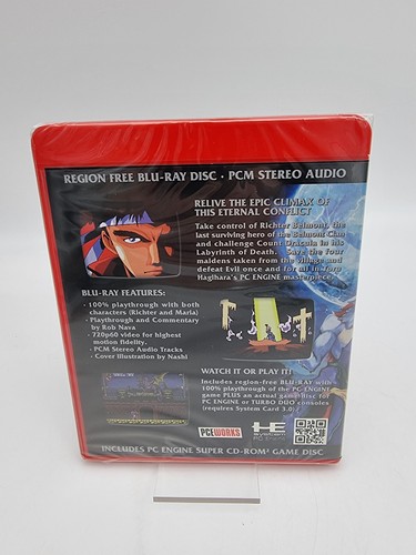 Akumajo Dracula X Movie + Game PC Engine Pce Works New - Picture 7 of 8
