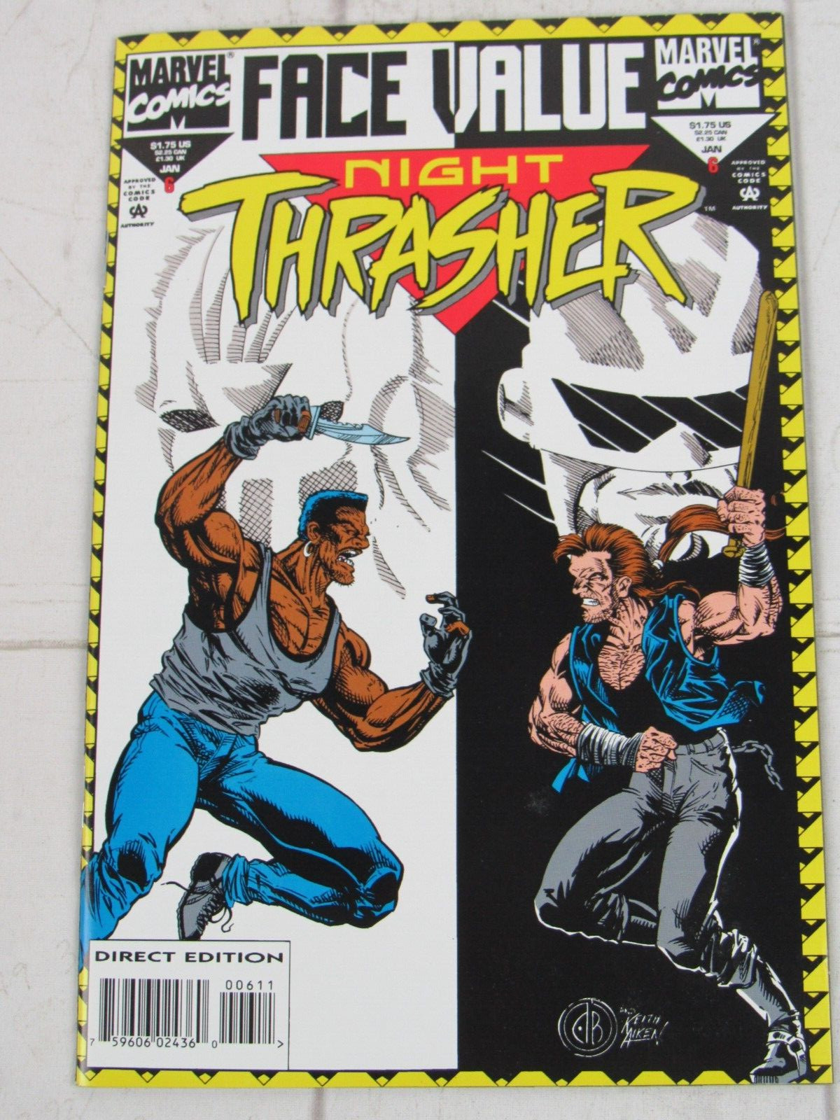 Night Thrasher #6 Jan. 1994 Marvel Comics