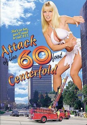 ATTACK OF THE 60 FOOT CENTERFOLD 1995 VG/C DVD RAELYN SAALMAN TAMMY