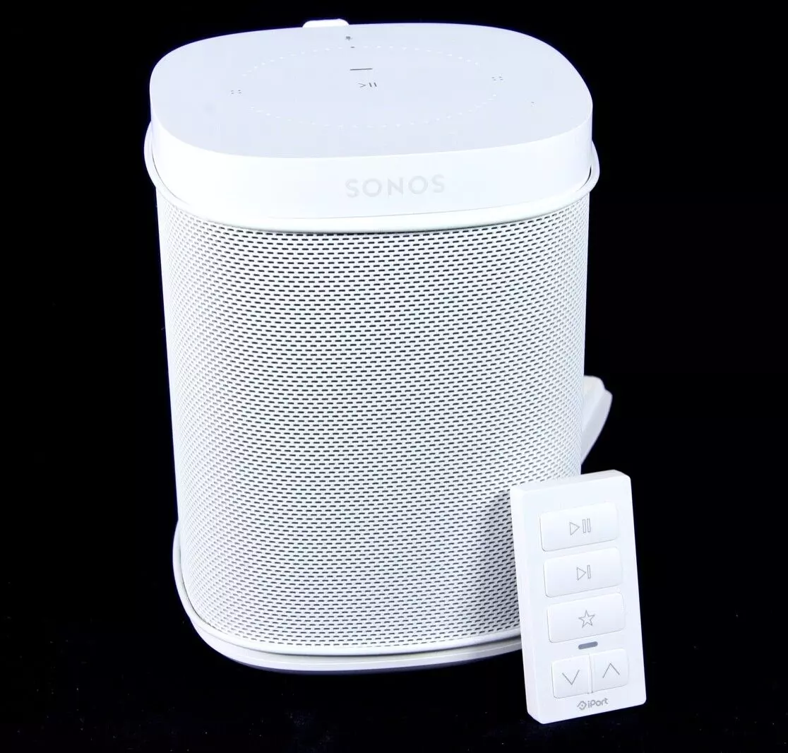 SONOS One WHITE Speaker GEN 2 Voice Control A100 Wall Remote No Box | eBay