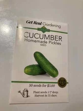 Cucumber Homemade Pickles Seed