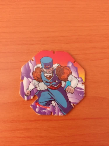 TAZO ⚡ A-20 Dr. Gero Nº35 ⚡ volador Octogonal Dragon ball 1989 Matutano