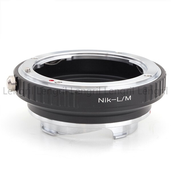 Nikon Lens to Leica M Camera Adapter M-E 240 M9 M8 M7 MP M6 M5