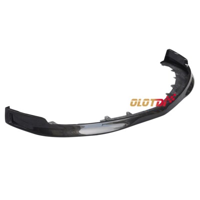 S Style For 2005UP Mitsubishi Evolution EVO 9 Carbon Fiber Front Bumper Lip Chin