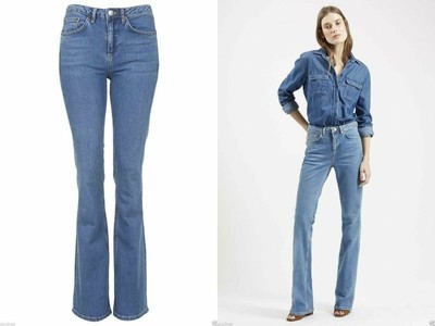 ULTIMATE STRETCH FLARE DENIM JEANS W30 