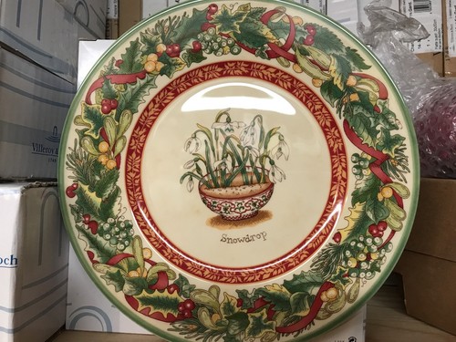 Villeroy & Boch FESTLICHE ERINNERUNGEN Schneeglöckchen Salatteller - Bild 1 von 3