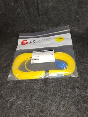 15M LC/UPC-SC/UPC Fiber Optic Duplex Single-Mode Optical Patch Cable ...