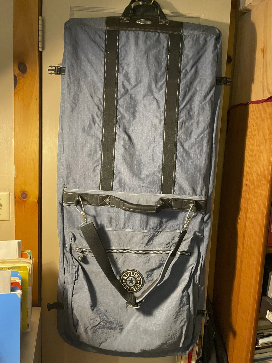 KIPLING LARGE Blue Garment Suit Luggage Folding BAG 48