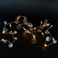 Led Lichterkette Tannenzapfen Weihnachtsbeleuchtung Weihnachten Weihnachts-Deko