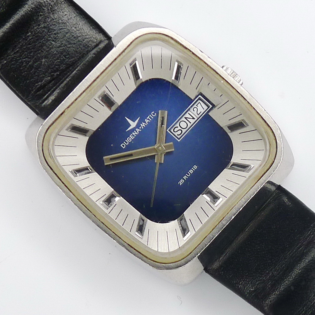 DUGENA MATIC Herren Armbanduhr Automatic aus den 1970er Jahren