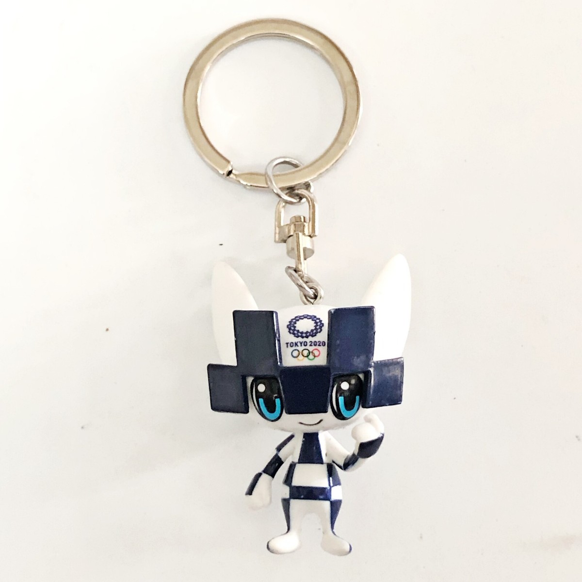 2020 Tokyo Olympics Keychain Go Power Miraitowa Mascot Figurine