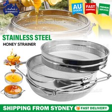 VOVOWOO Honey Strainer Filter Stainless Steel Sieve Beekeeping Equipment Kit