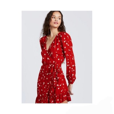red billabong dress Red Aloha Maxi Dress XS