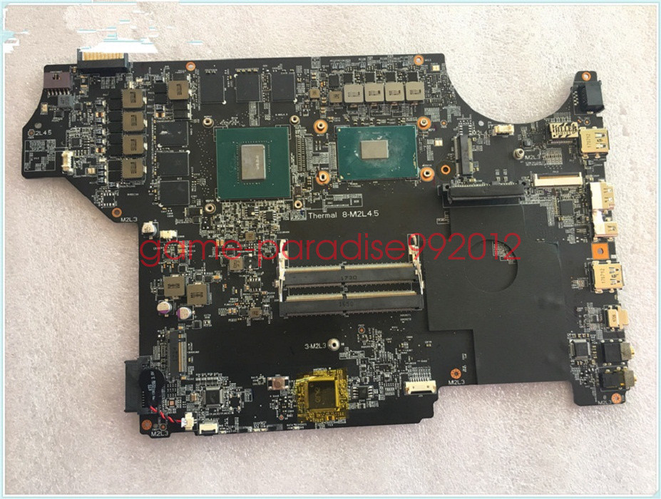 For MSI MS-16JB MS-16JB1 GE72VR I7-7700HQ GTX1060M VER:1.0