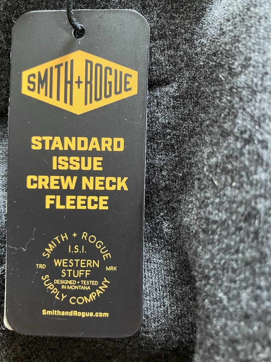 NWT Men's Pirate Black 2XL Smith & Rogue Std Issue Crew