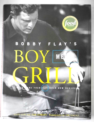 BRAND NEW BOBBY FLAY'S BOY MEETS GRILL HARDCOVER BOOK AUTOGRAPHED BY BOBBY FLAY - Picture 6 of 11