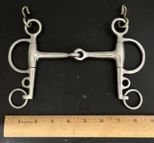 Pelham Bit Good Condition Pre Owned Horse Equestrian Bridle Horseback Riding