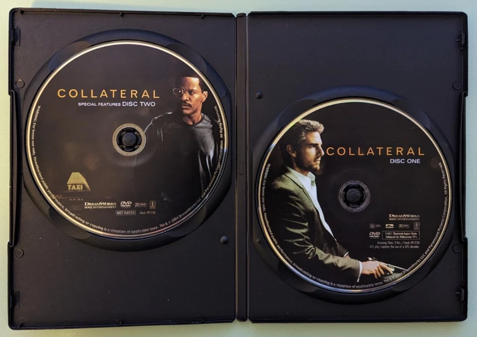 Collateral (DVD, 2004, 2-Disc Set, Canadian) - Image 3 of 4