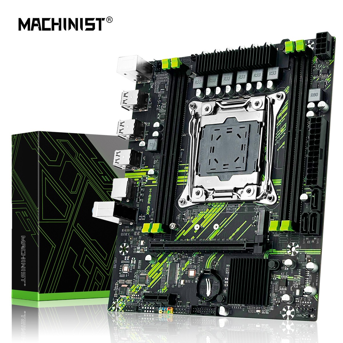 X99 Motherboard LGA 2011 v3 DDR4 for Intel Core i7 Xeon E5