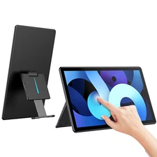 UPERFECT 15.6" Freestanding Touchscreen 1080P Portable Monitor External Display