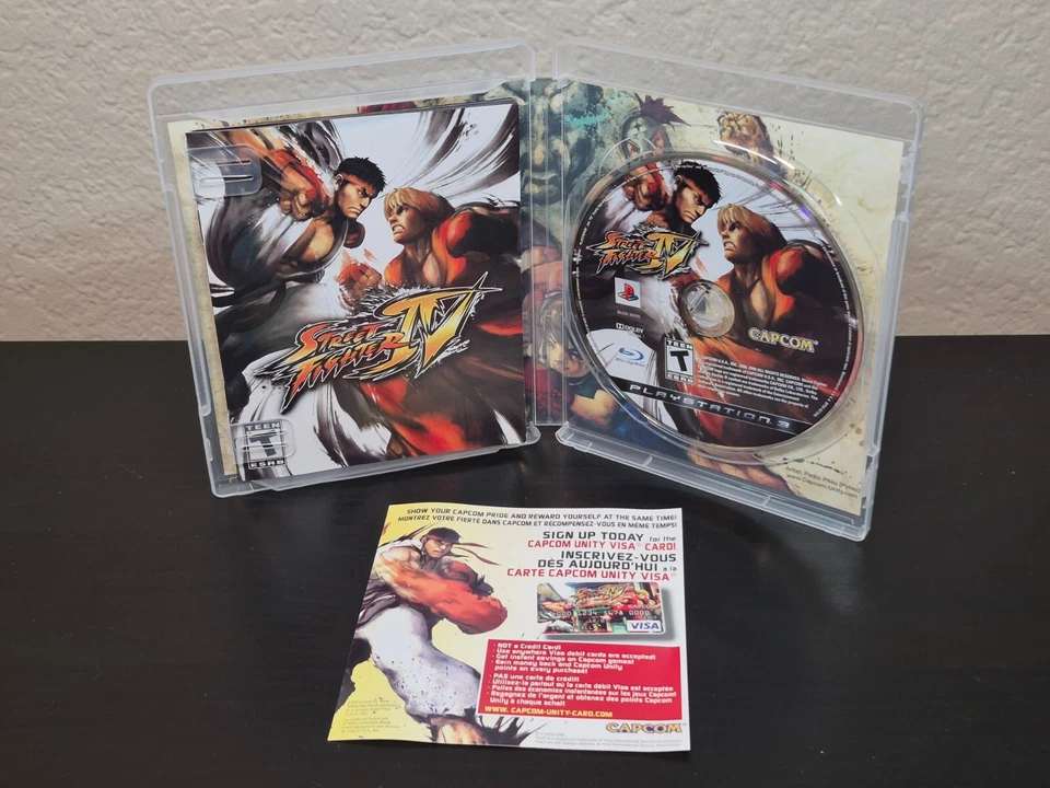 PS3 Street Fighter IV Game Complete CIB Mint Disc Capcom Fighter Tested - Image 2 of 3